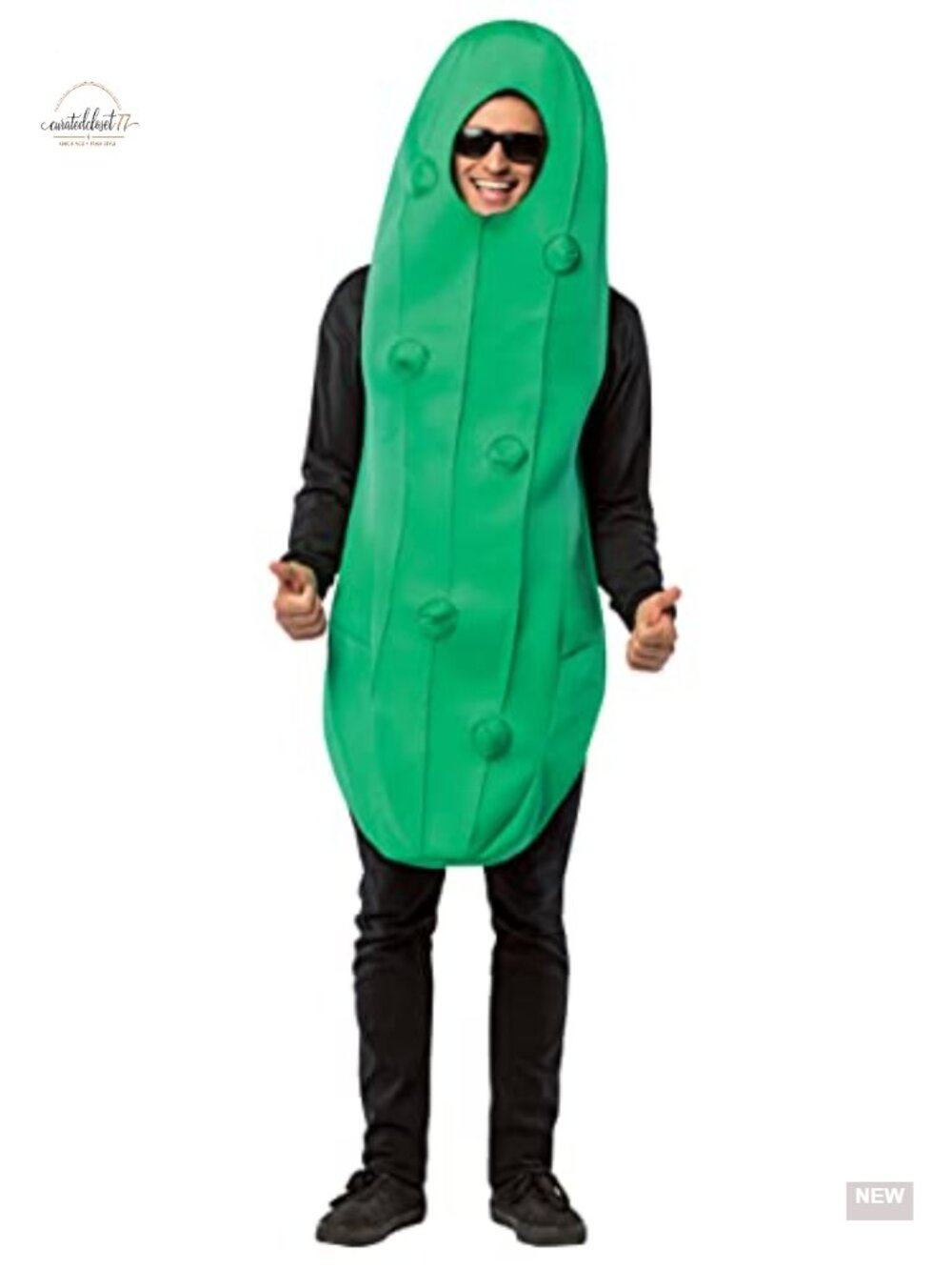 Pickle Costume Foam Tunic One Size Adult Unisex Halloween Party